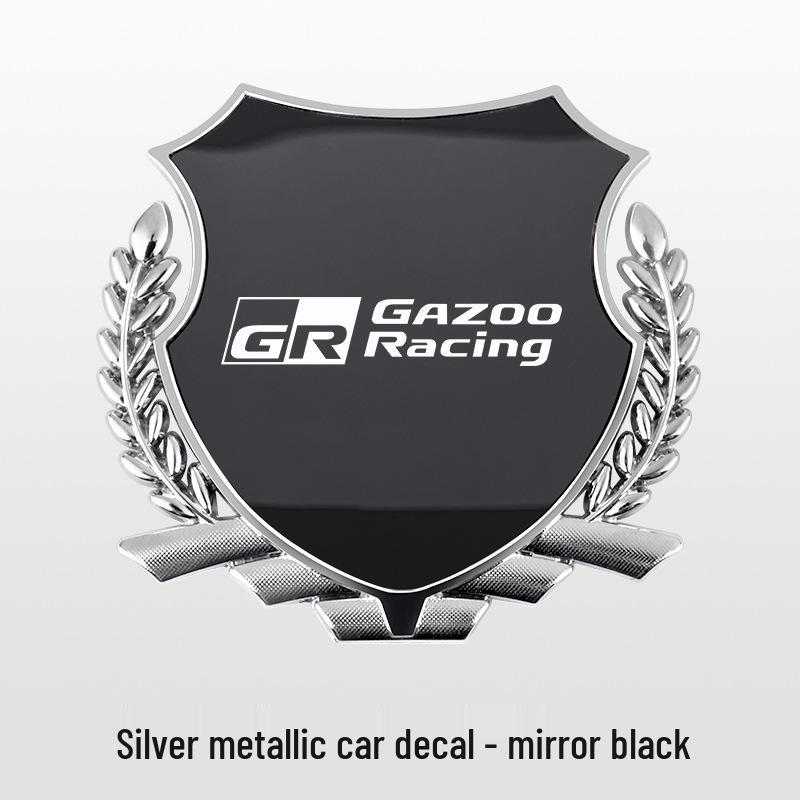 Metal Wheat Ear Side Emblem Sticker for ix35, Mingtu, Shengda, Elantra, Fiesta, Yue Dong, and Yue Na Cars