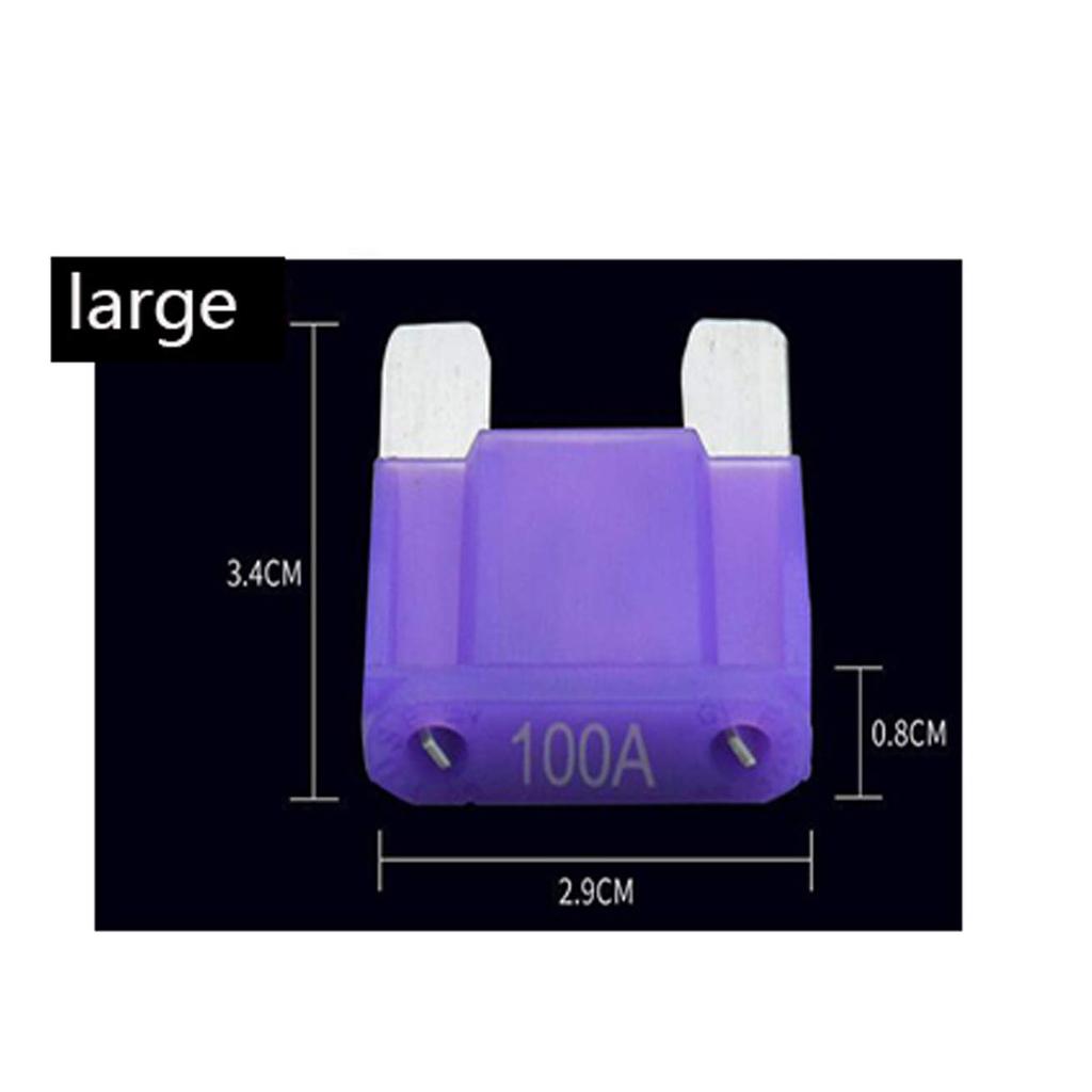 20 Pcs Car Maxi Flat Fuse Big Size 40A, Auto Fuse Replacement Generator/ Tank Fan/Starter
