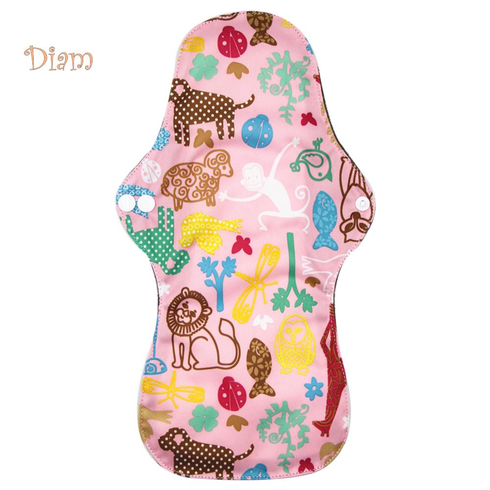 Супер-магазин красоты, менструальные прокладки из бамбукового хлопка, многоразовые, моющиеся, гигиенические