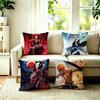Hot Anime BBleach Pillow Case Square DoubleSided Sofa Cushion Cover Bedroom Bedside Pillow
