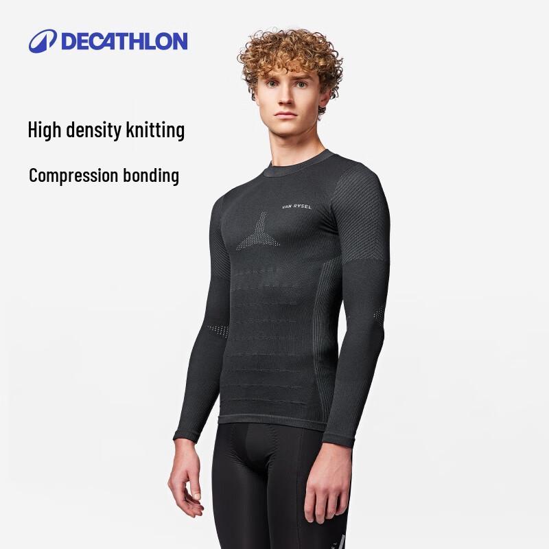 Термофутболка Decathlon для велоспорта, отводящая пот