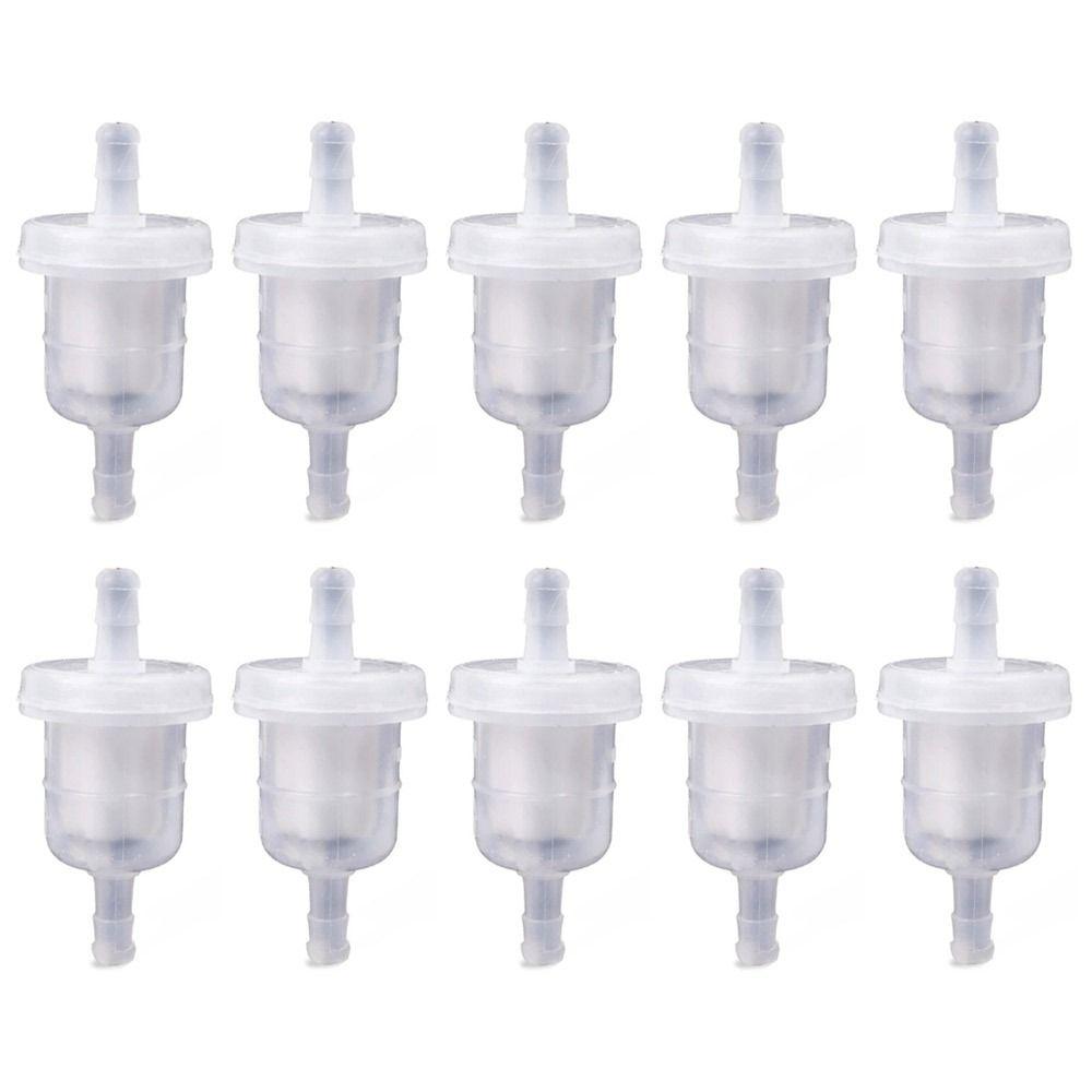 1/2/5/10Pcs Oil Cup Polymer Motorcycle Fuel Filters 110/125/150/175/200 Engine Petrol Filter