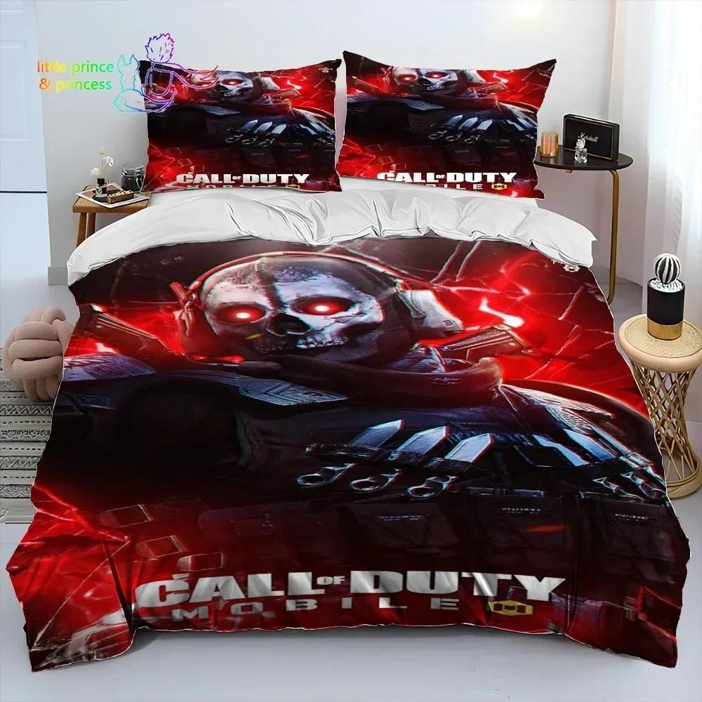 Game Call of Duty Gamer Comforter Постельное белье Single Twin Full Queen King Size Постельное белье для взрослых и детей Подарочный подарок