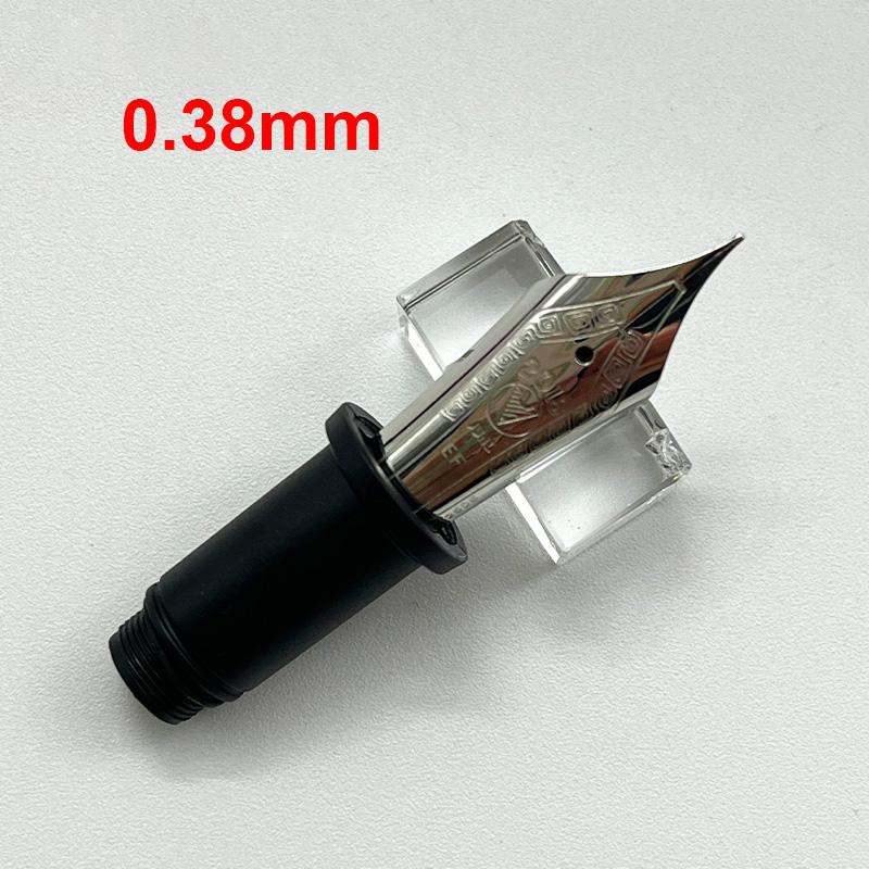 Ограниченный белый! Крупная поршневая перьевая ручка WingSung 630 из смолы №8 Ираурита EF/F/M Перо Золотой зажим Деловая ручка-подарок для студента