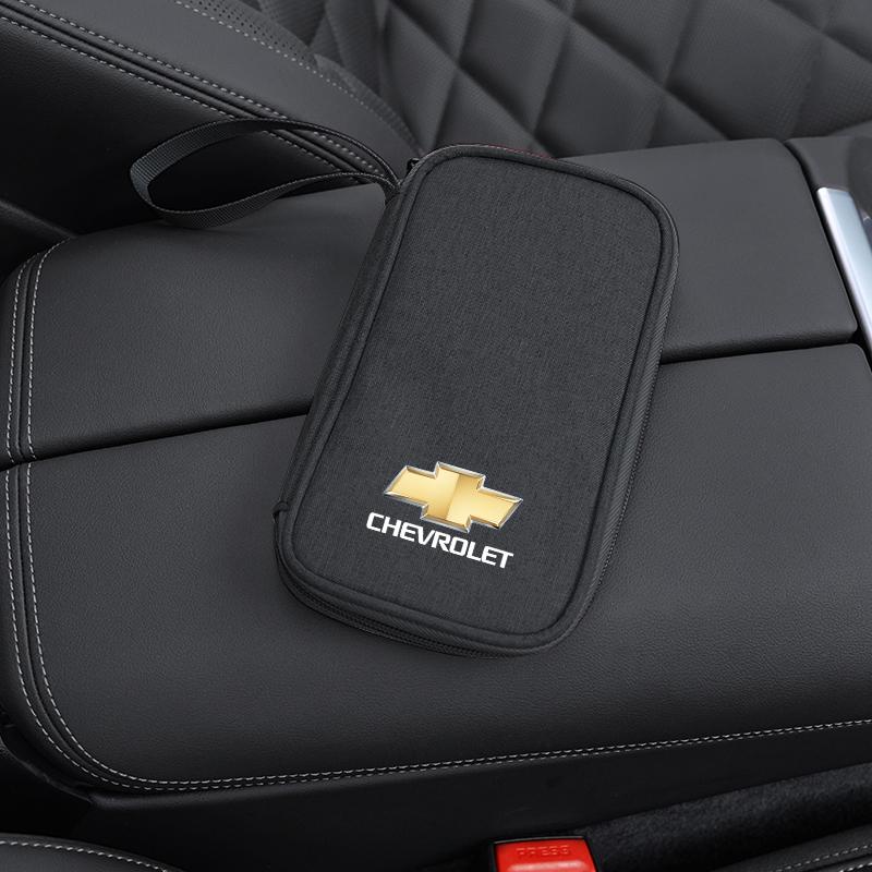 Портативная сумка для хранения в автомобиле для Chevrolet Spark Captiva Cruze Tracker Orlando ключи от машины водительские права Кабель Гаджет Кошелек для карт