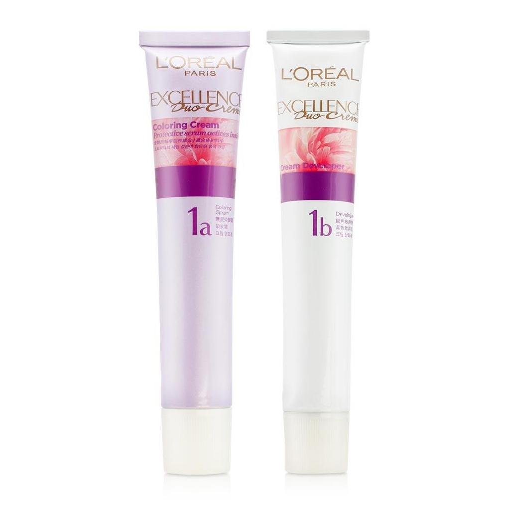 L'Oréal Excellence Duo Стойкая крем-краска для волос / Нет. 5 Натуральный коричневый