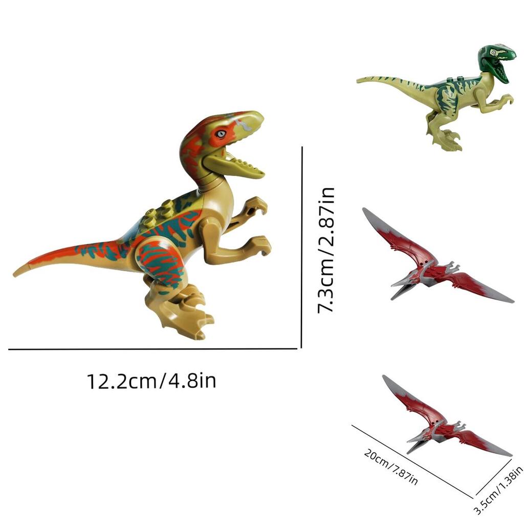 High-quality Plastic Abs Material Non-electric Diy Dinosaur Assembly Toy Set For Boys
