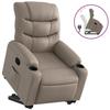 VidaXL Fauteuil Inclinable, Chaise de Relaxation avec Dossier, Siège avec Accoudoirs, Fauteuil TV de Salon, Moderne, 3206605