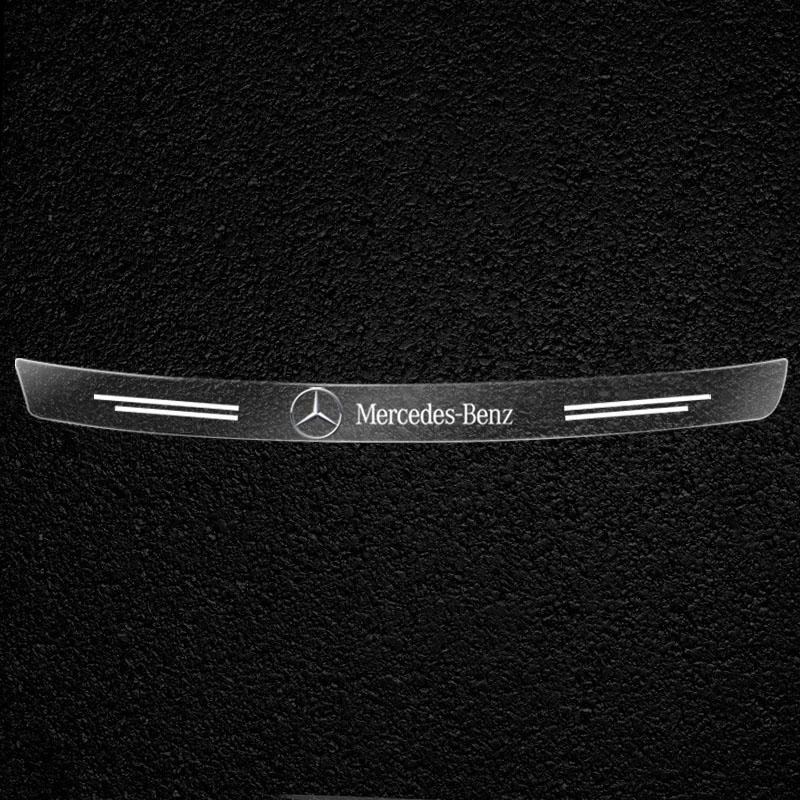 1 шт. Прозрачная защитная наклейка на значок багажника автомобиля Автоаксессуары для Mercedes Benz W205 W177 W212 W213 W221 W220 W176 ML G63 E63 GT AMG