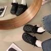 Soft-soled Lace-up Thickened Lazy Bread Shoes Women's Autumn and Winter 2025 New Velvet Cotton Shoes Casual Versatile Snow Boots