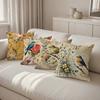 Красочные наволочки с птицами и цветамиПодходят для дивана, автомобиля, спальни, декоративные наволочки, наволочки