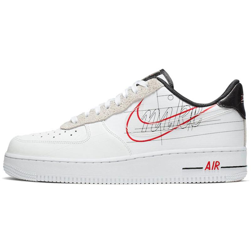 Nike Air Force 1 Low 'Script Swoosh' Sneakers CK9257-100