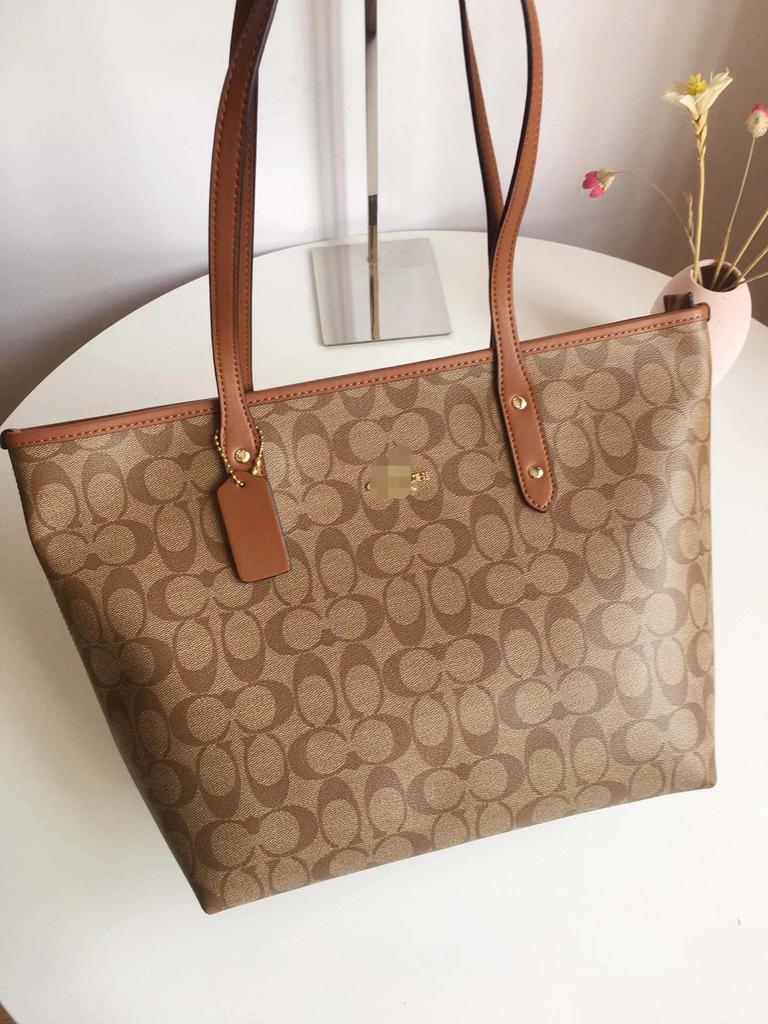 Koujia City30 Zipper Shoulder & Crossbody Tote Bag - Large Capacity Handbag