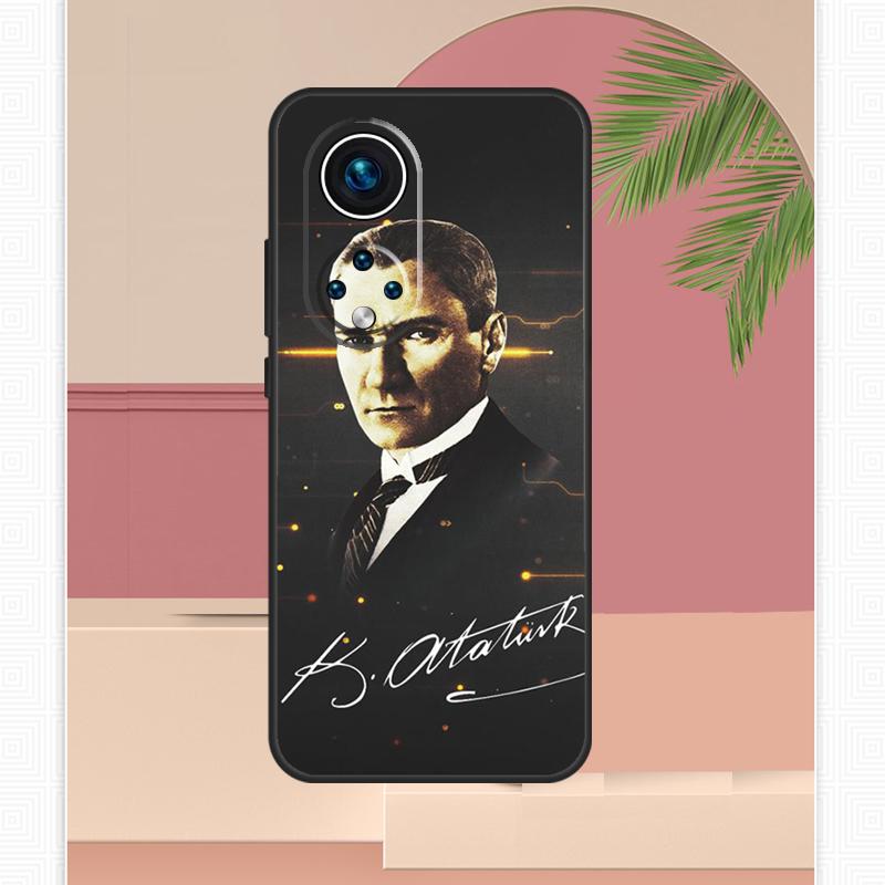 Кейс Мустафы Кемаля Ататюрка For Honor Magic 7 Lite 5 6 8 Pro Honor 400 200 X9c X9b X9a X8b X8a X8c 50 70 90 Чехол