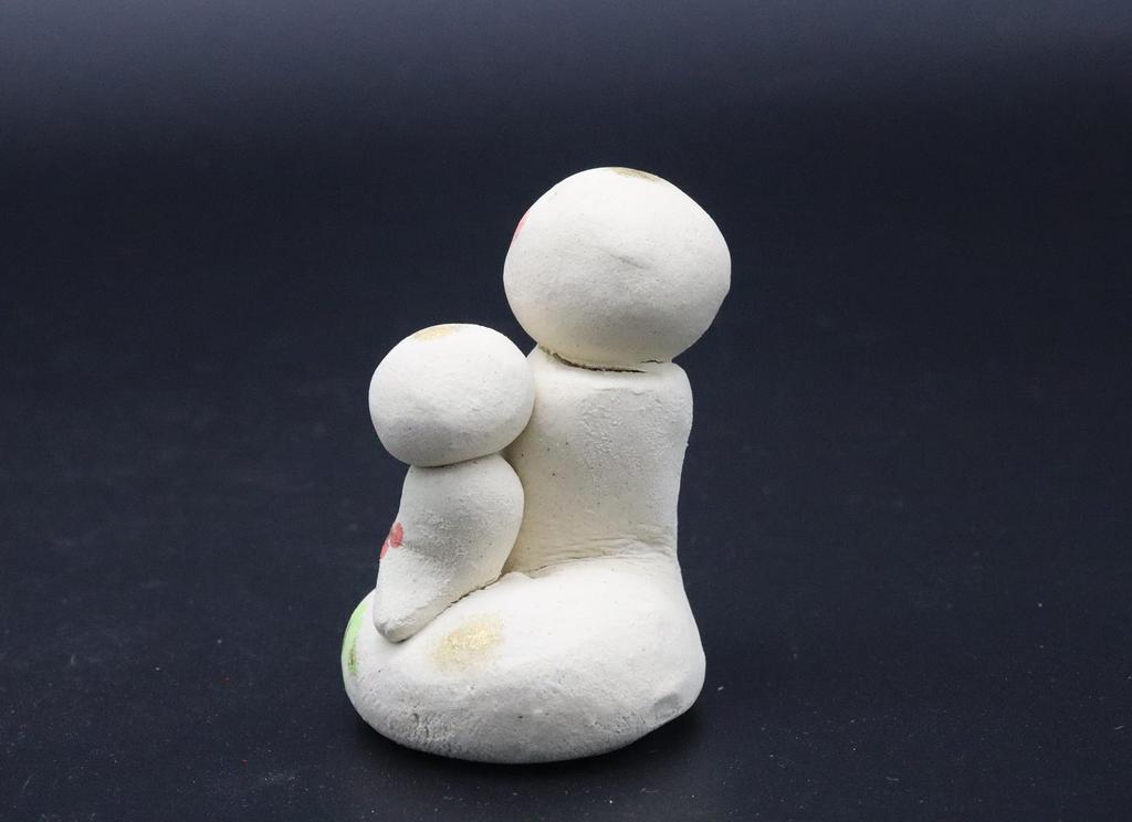 Craftsman House 2025 Zodiac Year of the Snake Snake Heartwarming Ornament and Mino Ware (Parent Child)