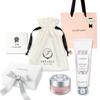 Jill Stuart White Floral Collection Крем для рук Бальзам для губ Косметичка Подарок Идеально для дня или белого цвета Включает кулиску настоящий подарочный пакет и сообщение