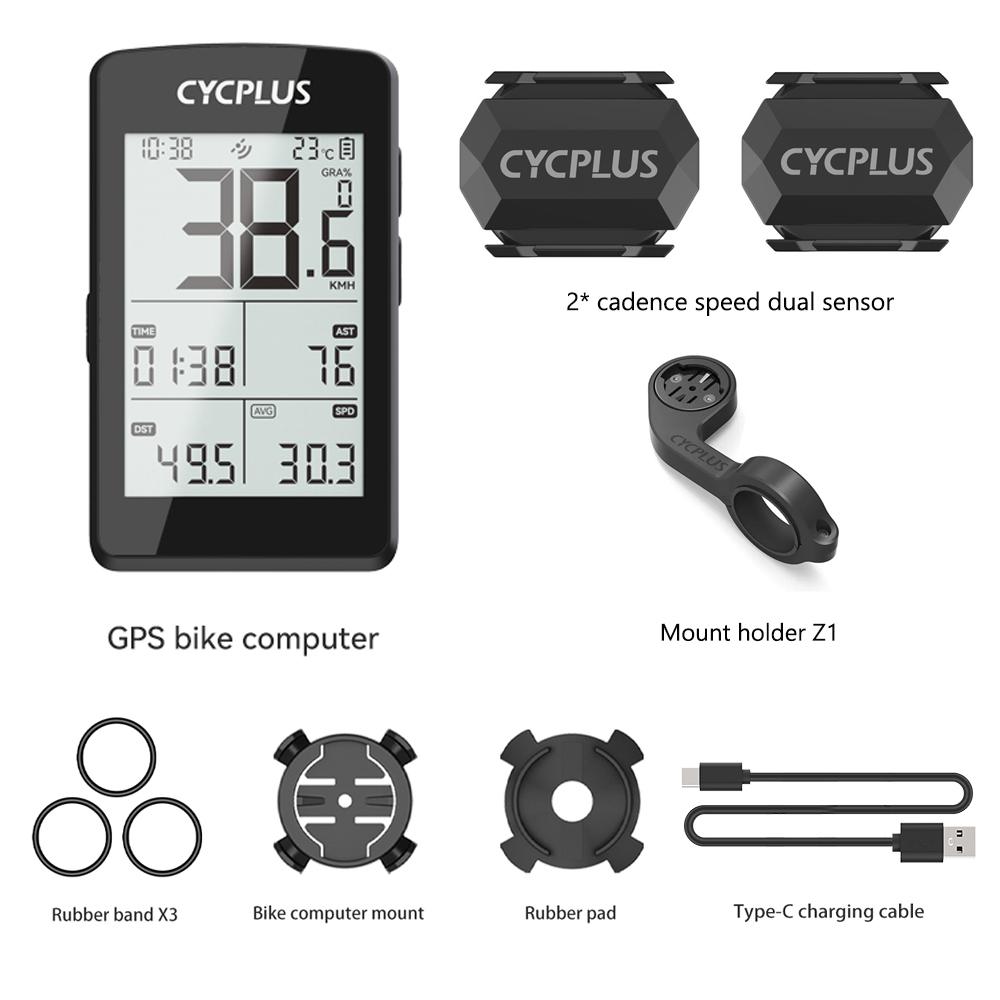 CYCPLUS M3 GPS Bicycle Computer ANT+ BLE 5.0 Cordless Waterproof Riding Speedometer Cycling Bike Accessories