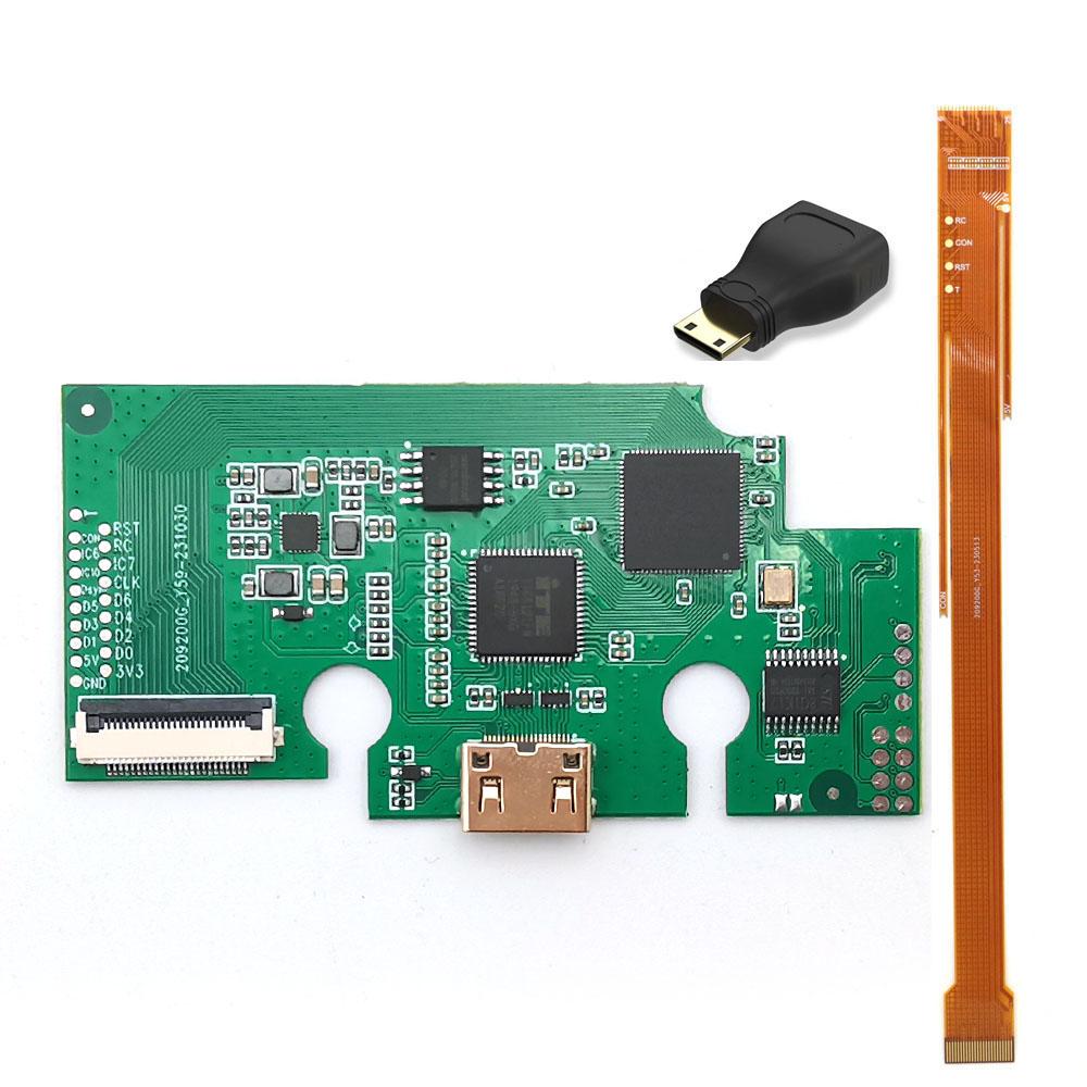 HISPEEDIDO 2023 Новейший Встраиваемый Цифровой Высококачественный N64 HDMI TV комплект Игровой Видео Плата Мод с OSD Меню 8 цветных режимов