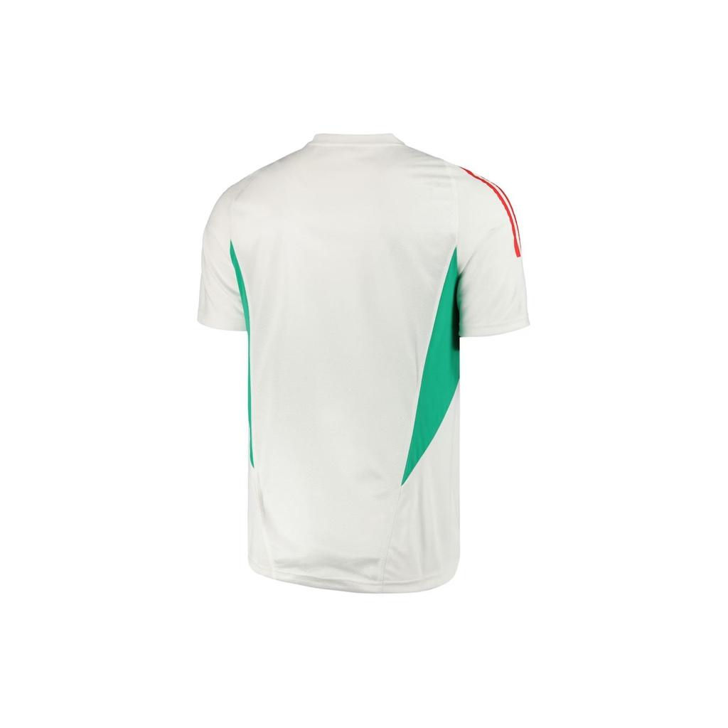 Adidas Винтажная футболка Slim Fit с V-образным вырезом и коротким рукавом с буквенным принтом, мужская белая футболка IA7241