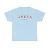 Syracuse Opera T-Shirt Defunct Opera Company Bankrupt Logo Tee