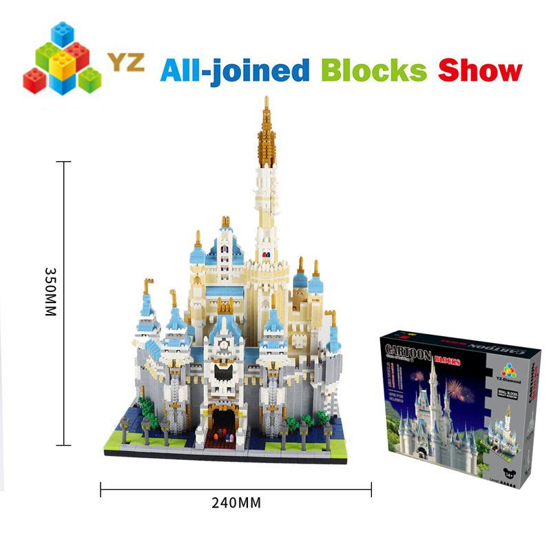 Yz Mini Blocks Architecture Pisa World Landmark Building Bricks Louvre Lovely Toys Eiffel Tower Model Castle For Children Gifts