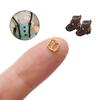 Toys Mini Ultra-small Doll Bags Accessories Diy Dolls Buckles Tri-glide Buckle Pattern Belt Buttons