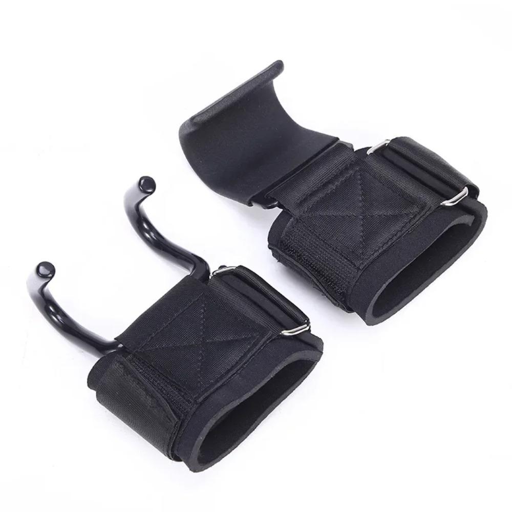 1 шт. Крюки для тяжелой атлетики, кистевые ремни для рук, крюк для тренажерного зала, ремень для веса, перчатки для подтягиваний и силовой атлетики для тренировок с весом