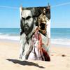 Fantasy Warriors Stylish Digital Printing Beach Towel Quick Drying Absorbent Blanket For Beach Pool Gym Travel Christmas Gift C9211367