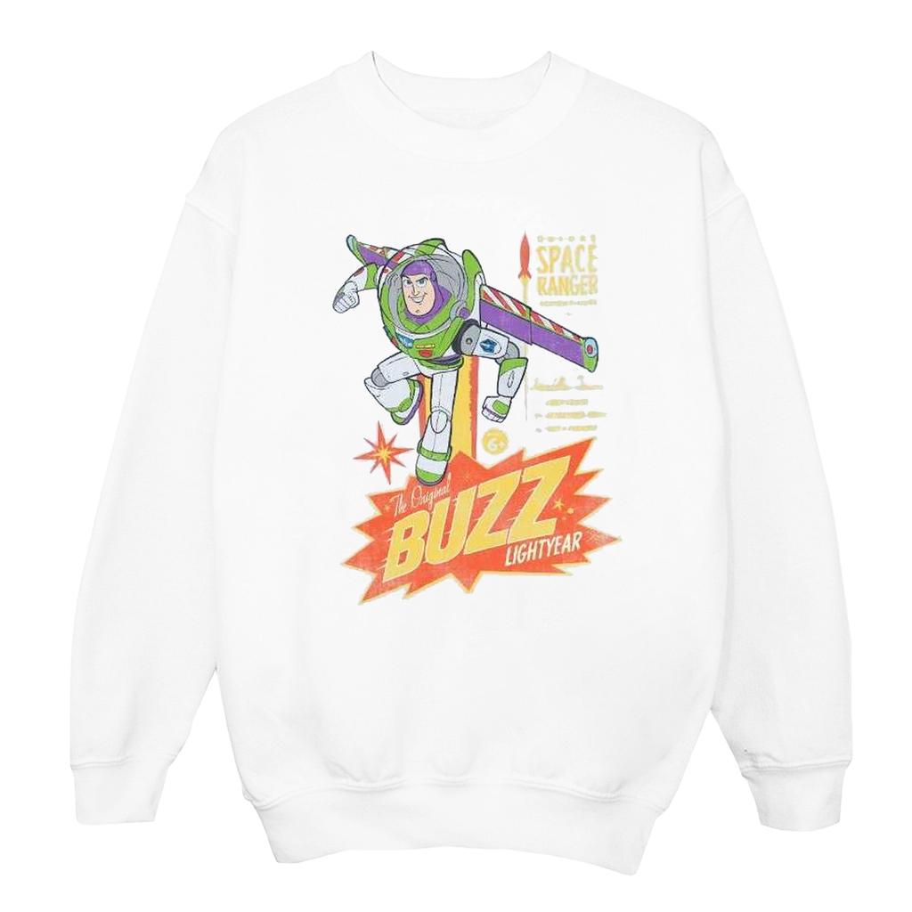 Disney Womens/Ladies Toy Story 4 The Original Buzz Lightyear Sweatshirt