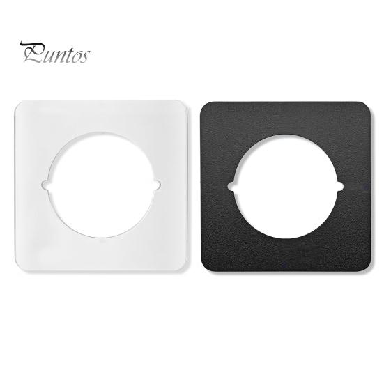 1/2Pcs Door Knob Plates Self Adhesive Scratch-Resistant Simple Installation Door Handle Cover Filler Fixing Repair Plates