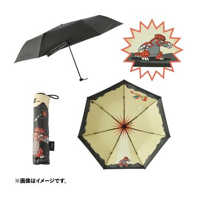 Покемон ВПК. Складной зонт от солнца и дождя OTENKI TEAM Groudon & Charizard