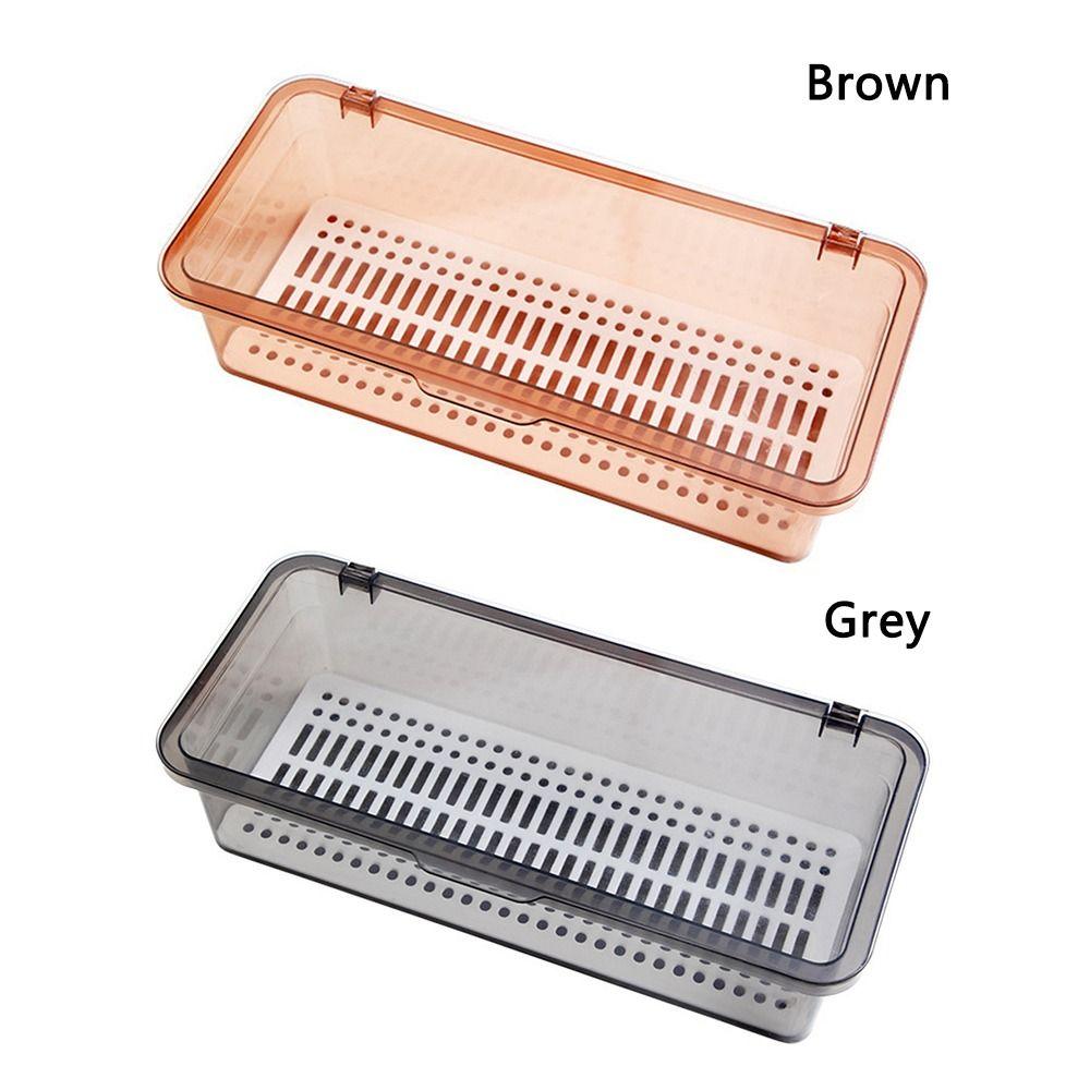 and Drainer with Cover Utensils Storage Box Chopstick Holder Extended Chopstick Cage Organizer Box