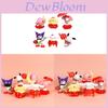 Strawberry Kuromi Melody Pochacco Pvc Figure Set For Collectors And Anime Fans