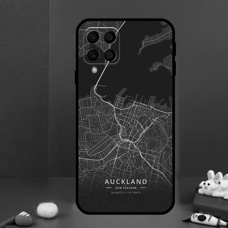 Ins Путешествия Страна Эскиз Городская Карта Для Samsung Galaxy M31 M51 M33 M13 M23 M53 M15 M55 M14 M34 M54 M20 M30s M32 M52 Чехол для Телефона