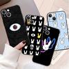 Чехол аниме Bad Bunny для Apple Iphone 11 13 14 12 Pro Max 7 8 Xr X 6 5 5S Se 2022 13promax, черный силиконовый чехол для телефона