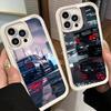 Чехол для телефона iPhone 17 Air 16E 15 16 Pro Max Японский спортивный автомобиль G-GTRR Чехол 14 Plus 13 12 Mini Мягкий силиконовый чехол Fundas