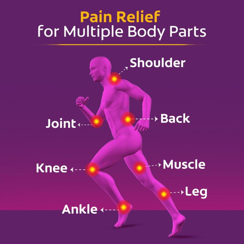 Moov Крем для снятия боли 30 г, упаковка 3 шт. для боли в спине, мышечной боли, боли в суставах, боли в колене, быстрое впитывание