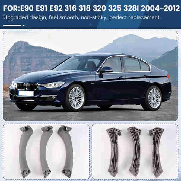 BMW 3 серии E90/E91/E92 (04-12) Комплект ручек межкомнатных дверей для праворульных моделей.