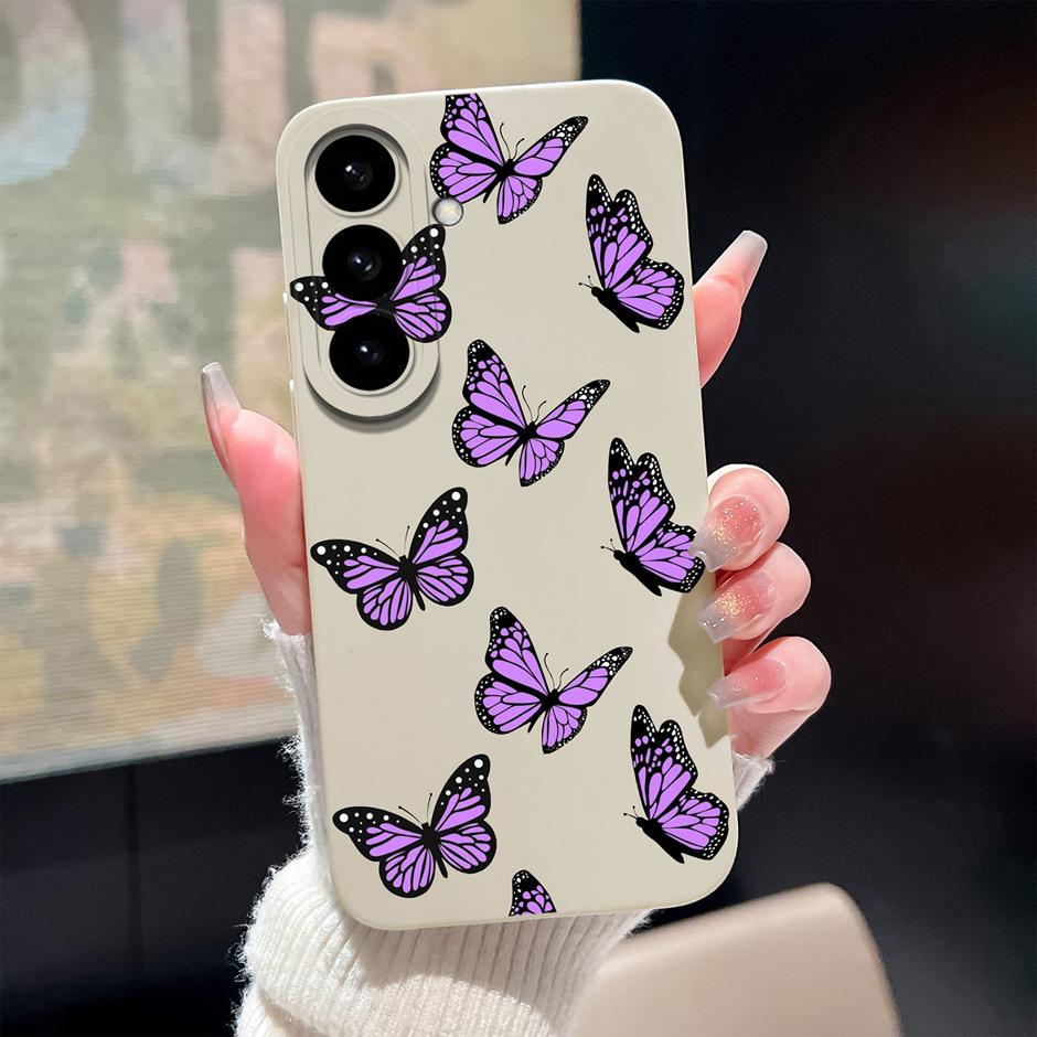 For Samsung Galaxy S26 Plus Ultra Case Pretty Sweet Girls Liquid Silicone Bumper Cover For SamsungS26 Ultra GalaxyS26Plus Fundas