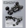 Радиоуправляемая машина MN MODEL MN333 1/18 RC Рок-краулер Сплав Корпус Машины Полный Привод с Запасным Колесом Внедорожный Грузовик Транспортное Средство для Любой Местности