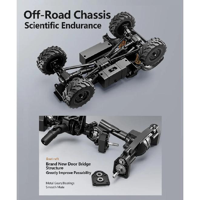 Радиоуправляемая машина MN MODEL MN333 1/18 RC Рок-краулер Сплав Корпус Машины Полный Привод с Запасным Колесом Внедорожный Грузовик Транспортное Средство для Любой Местности