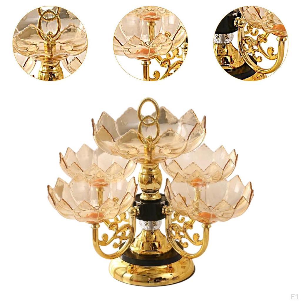 Вращающийся органайзер на 5 чаш для сухофруктов и закусок