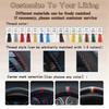 Car Steering Wheel Braid Cover Soft 100% Fit For Cadillac ATS ATS-L 2013- CTS 2014-2017 Car Products Steering Wrap