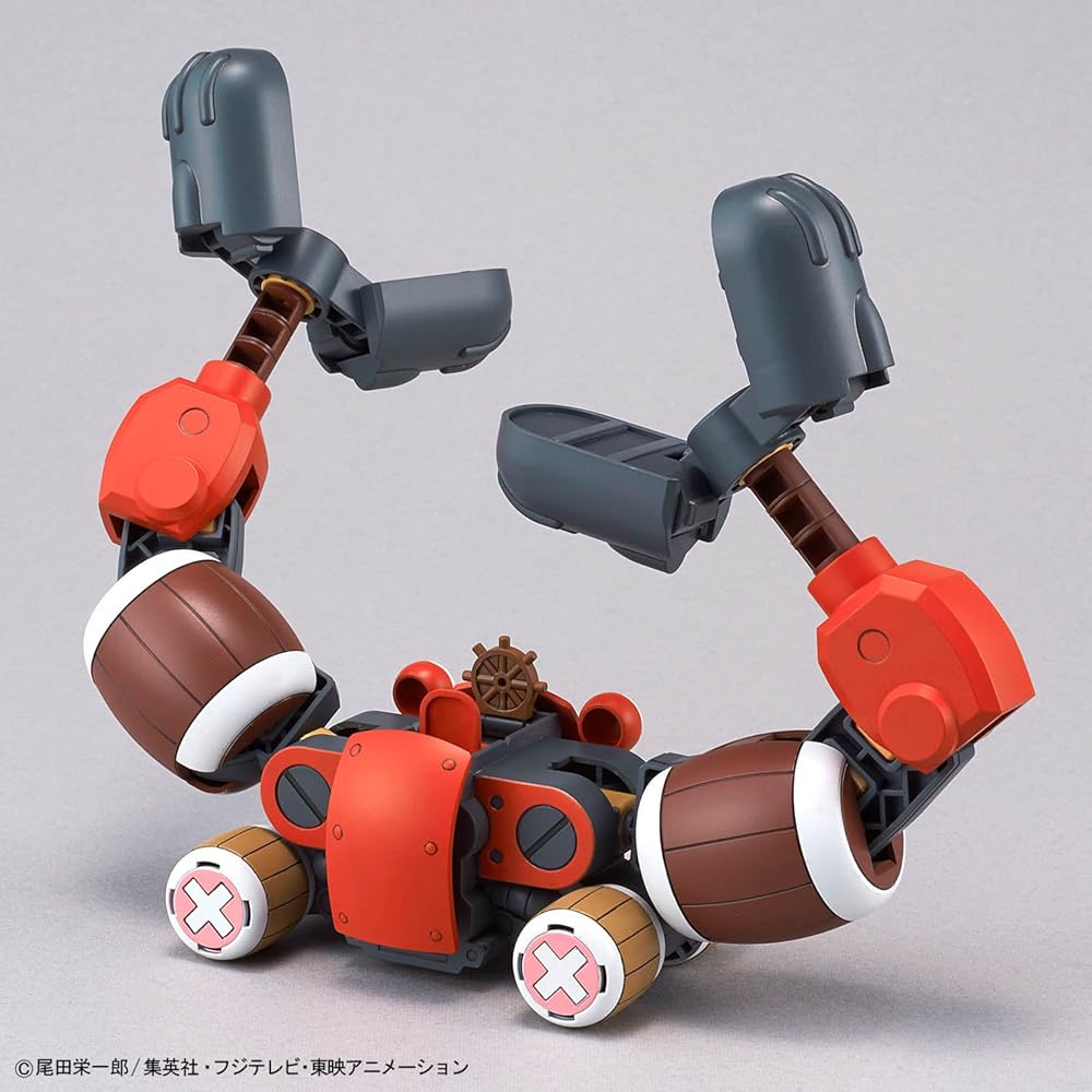 Bandai Spirits One Piece Чоппер Робо 3 и 5 Пластиковая модель-конструктор с цветовой кодировкой Подводная лодка и Кран