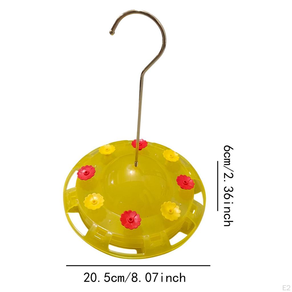 Подвесная кормушка для колибри для уличной кормушки для птиц, простая установка, садовый орнамент, диспенсер для воды
