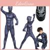 Premium Quality Black Panther Superhero Cosplay Jumpsuit For Adults And Kids