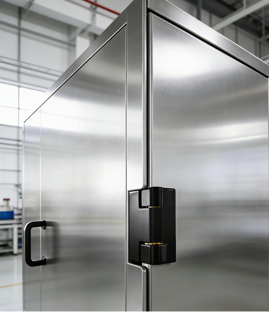 SK2-008-2 Industrial Hinge Black Zinc Alloy Hinge for Cabinet