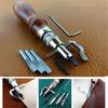 7 In 1 Professional Leather Craft Adjustable Stitching and Slotting Crease Leather Tools DIY Handmade Multifunctional Trimmer