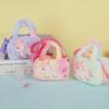 Korean Cute Unicorn Plush Shoulder Bag - Cartoon Princess Handbag for Kids