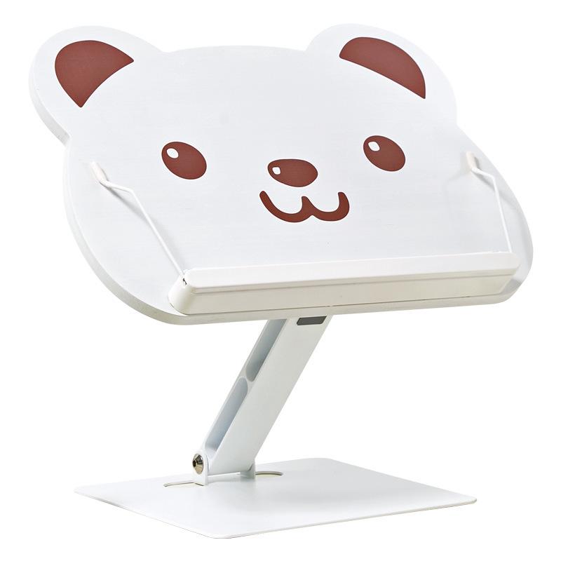 Little Bear Foldable Wooden Book Stand for Kids